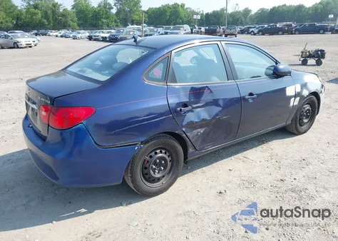 2010 Hyundai Elantra Gls from USA, damaged, VIN KMHDU4AD2AU907918